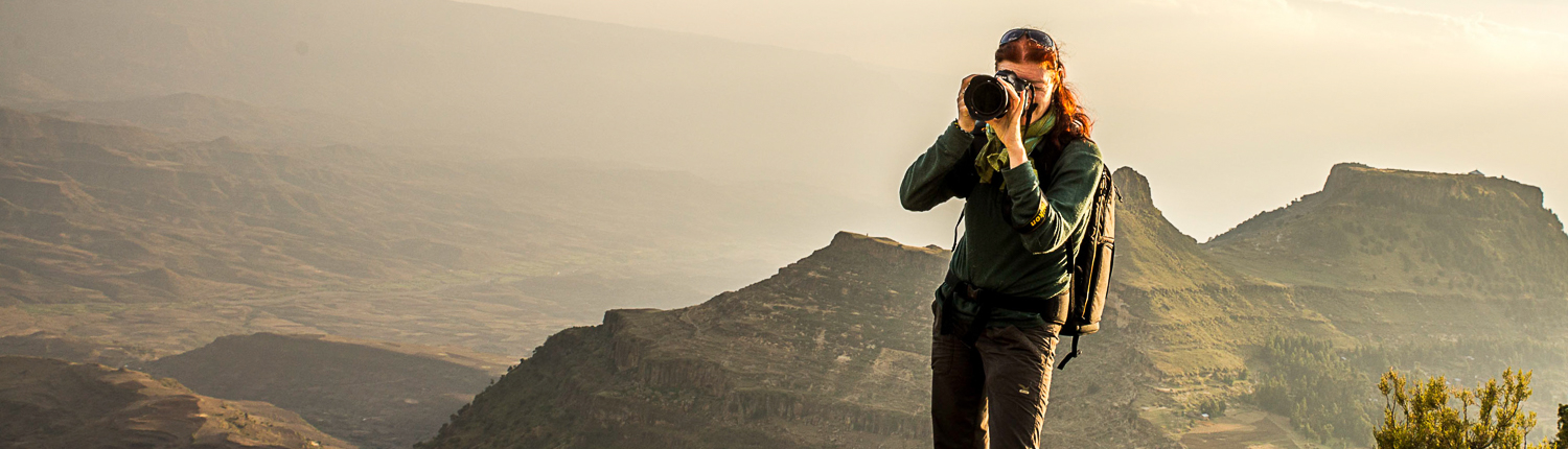 La fotografa Catherina Unger in Etiopia