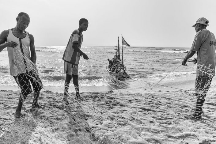 Fishermen in Elmina