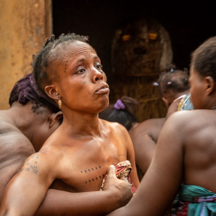 a voodoo ceremony in southern togo