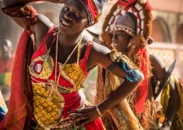 The carnival in Guinea Bissau