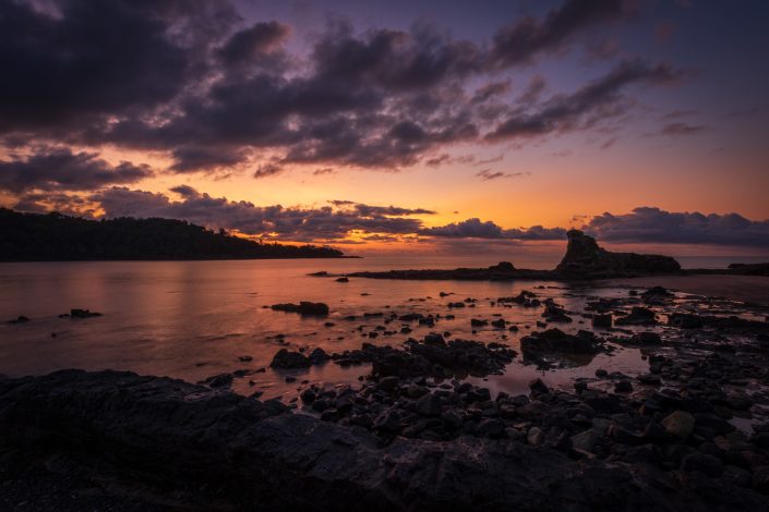 sunset Principe Island